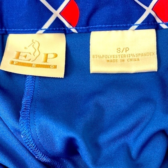 NWOT Women’s EP Pro Blue and Pink Golf Skort Size Small - Picture 7 of 7